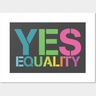 Yes to Equality Posters and Art